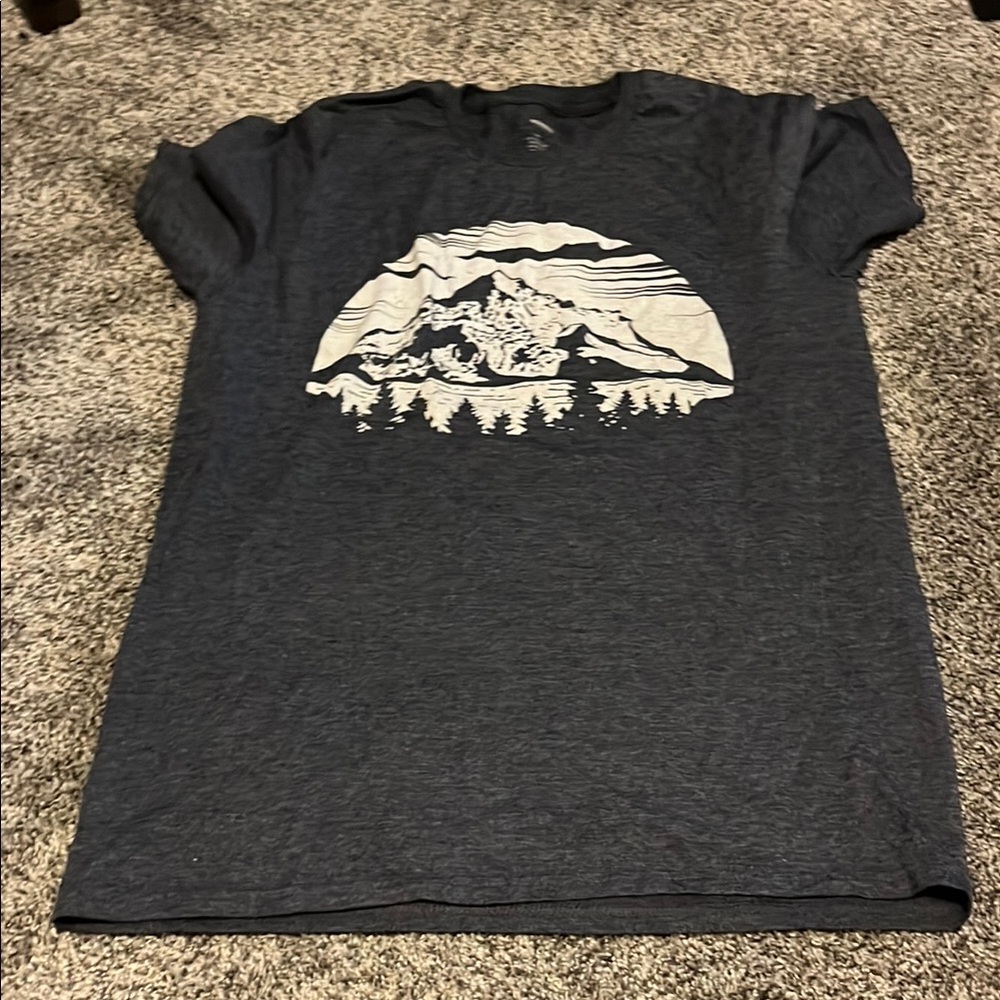 Sonoma Charcoal Tee with Graphic Design